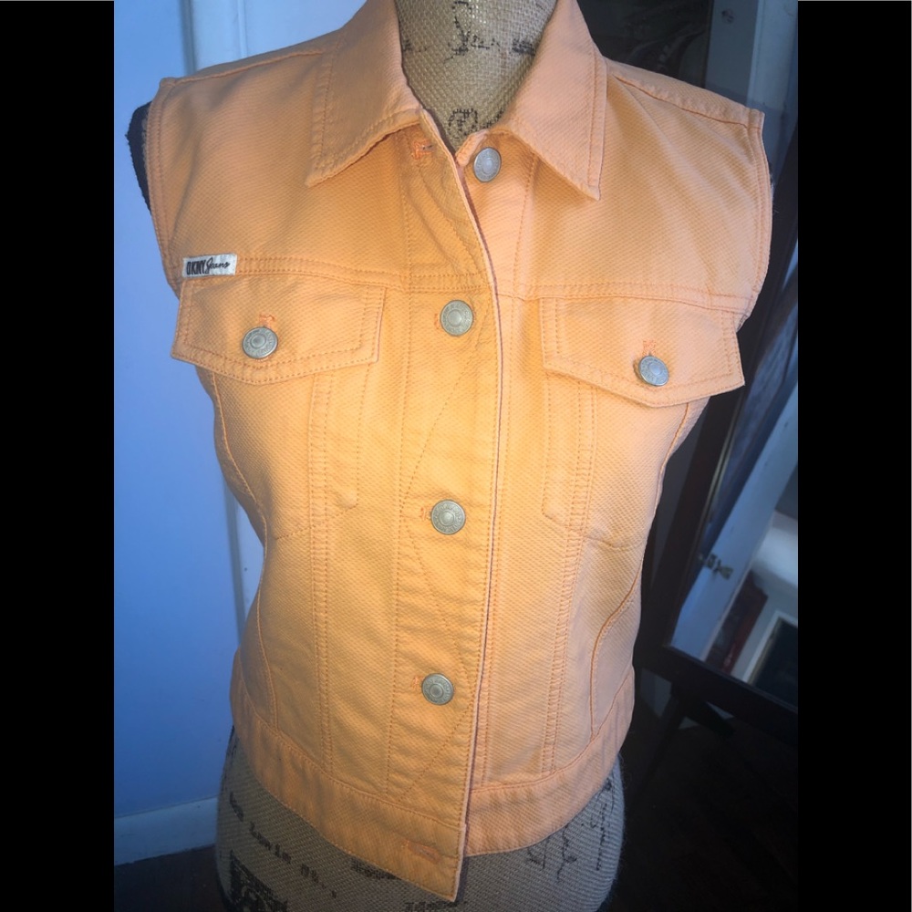 Jean vest DKNY
